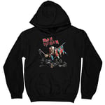 Iron Maiden Men the Trooper Hoodie, Black, X-Large