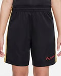 Nike DF Acd23 Short, Black/Wheat Gold/University Re, 158-170 Mixte Enfant