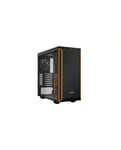 be quiet! Pure Base 600 Window Midi Tower Noir, Orange