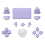 eXtremeRate Light Violet Replacement D-pad R1 L1 R2 L2 Triggers Touchpad Action Home Share Options Buttons, Full Set Buttons Repair Kits Tool for ps4 for ps4 Slim for ps4 Pro CUH-ZCT2 Controller