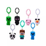 Just Toys Minecraft présentoir Porte-clés Peluche 8 cm Series 1 Affichage (18)