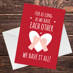 Valentines Card For Boyfriend Girlfriend Husband Wife Him Her Anniversary Card