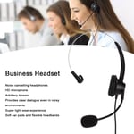 H360‑2.5 Business Headset 2.5Mm Computer Headphones With Hd Mic For Call C Part