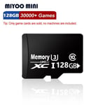 Muistikortti TF Card SD-kortti MIYOO MINI PLUS Handheld Game Console Playerille 128GB 30000Pelit Game Stick 32GB 64GB 128GB