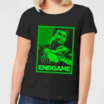 Avengers Endgame Hulk Poster Women's T-Shirt - Black - XXL - Noir