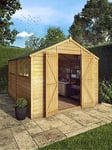 Mercia 10 X 8Ft Overlap Apex Shed - Fsc&Reg; Certified