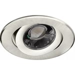 CoreLine Inbyggd spotlight RS156B 750lm/830 Ø68 7W aluminium tippbar