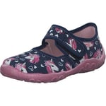 Superfit Girls Bonny Slippers, Dark blue 8090, 3 UK