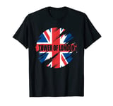 Tower of London British Flag England UK Britain Union Jack T-Shirt