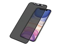 Panzerglass Camslider Dual Privacy - Skärmskydd För Mobiltelefon - Glas - Med Sekretessfilter - Svart - För Apple Iphone 11, Xr