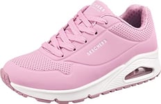 Skechers Fille Uno-stand On Air Baskets, Pink, 28.5 EU