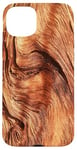 iPhone 15 Plus Realistic timber Grain Rustic Nature Design Patterns Retro Case