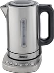 Zanussi Cordless Kettle Digital 1.7L Stainless Steel Silver