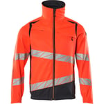 JAKKE,5XL,HI-VIS RØD/MØRK MARI