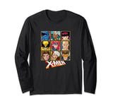 Marvel X-Men Character Panel Portrait Logo Manche Longue