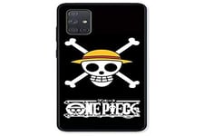 Coque pour Samsung Galaxy A51 Manga One Piece Tete de Mort