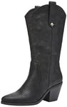 Rocket Dog Women's Feria Western Boot, Black, 3 UK