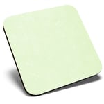 Square Single Coaster  - Mint Green Science Atom Print Chemistry Physics  #45742