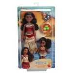 Vaiana - coffret des 2 soeurs - Poupée Disney Princesse