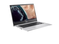 Asus Chromebook Cx1 Cx1400cka-Nk0419 - 180-Graders Hengseldesign - Intel Celeron - N4500 / Inntil 2.8 Ghz - Chrome Os - Uhd Graphics - 4 Gb Ram - 32 Gb Emmc - 14" Tn 1920 X 1080 (Full Hd) - Wi-Fi 6 - Transparent Sølv