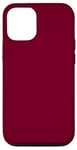 Coque pour iPhone 15 Pro Couleur bordeaux