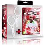 WII TOP SPIN 4 + 2  RAQUETTES