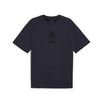 Manchester City T-shirt Ftblmonochrome - Navy - PUMA, storlek Medium