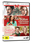 Hallmark Christmas Collection #27  Time For Him To Come Home For Christmas / Our Italian Christmas Memories / Christmas Bells Are Ringing DVD