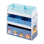 roba- Paw Patrol Étagère pour Jouets Enfant, 450159PW1, Blanc