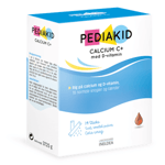 Pediakid Calcium C+ med D-vitamin - 14 sticks Kalsium - Kalk Kosttilskudd Mineraler