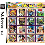 500 Jeux en 1 NDS Jeu Lot Carte Super Combo Cartouche pour DS 2DS New 3DS XL