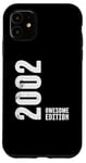 Coque pour iPhone 11 23 Years 23rd Birthday Old Man Woman 2002