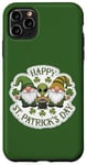 Coque pour iPhone 11 Pro Max Funny Green Aliens and Gnomes St Patrick