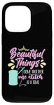 iPhone 13 Pro Beautiful Things Come Together Loves Stitching Cross Stitch Case