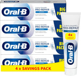 Oral-B Gum Enamel Pro-Repair Toothpaste (100ml x 4) - Sensitive Teeth Protection