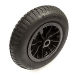 3.50-8 Wheel & Tyre & Inner Tube 14 Inch Black 1" Bore Fishing Barrow Trolley