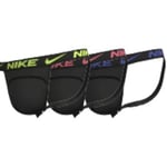 Nike 9P Dri-Fit Essential Micro Jockstrap Multi-colour-2 polyester X-Large Herre