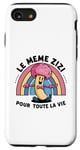 Coque pour iPhone SE (2020) / 7 / 8 le meme zizi pour toute la vie EVJF humour future Mariée