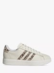 adidas Grand Court 2.0 Leopard Trainers, White