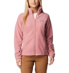 Columbia Women's Benton Springs Full Zip, Pink Agave, XL