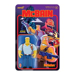 SUPER7 Super 7 McBain The Simpsons Reaction Figure 9,5 cm Multicolore (RE-SIMPW01-MCP-)