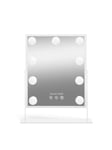 Gillian Jones Makeup Artist Mirror w. 9 strong LED bulb - White