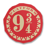 Platform 9 3/4 Sticker, Accessories