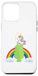 iPhone 15 Pro Max Unicorn Riding Car Air Fresher Boys Girls Women Kids Rainbow Case