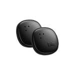 Tile by Life360 Sticker (2024) - Petit Tracker Bluetooth, détecteur de télécommande et localisateur d'objets pour vélos, Lunettes et Autres. Compatible avec iOS & Android. Lot de 2 (Noir)