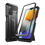 Black Case for Samsung Galaxy A23 5G / M23 5G Kickstand Belt Clip, Supcase