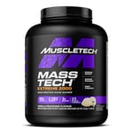 MuscleTech MassTech Extreme Protein Powder, Weight & Muscle Mass Gainer, Whey Mass Protein Powder with 3g Creatine, 80g Protein, 2,282 Calories, 2.72kg, Vanilla Cake