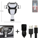 Car holder air vent mount for Infinix Note 12 Pro 5G cell phone mount