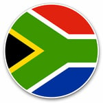 2 x Vinyl Stickers 10cm - South Africa Pretoria Flag Cool Gift #9121