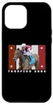 Coque pour iPhone 13 Pro Max Chemise Torpedo Anna Horse, courses de chevaux, Del Mar, Santa Anita
